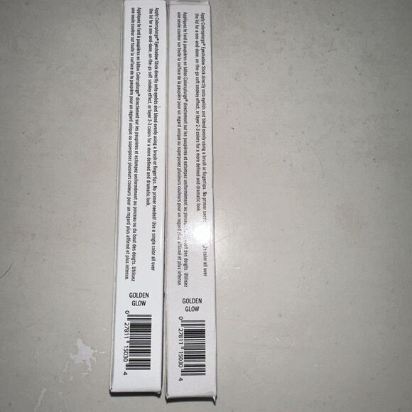 2 BLK/OPL Eye Shadow Stick  Golden Glow  0.049 Oz Full Size NIB - Picture 2 of 2